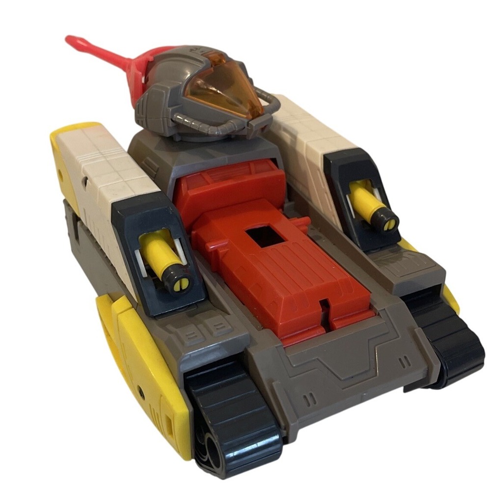 TRANSFORMERS G1 OMEGA SUPREME TANK CLEAN BATTERY‎ COMPARTMENT ORIGINAL Hasbro